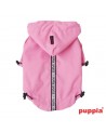 Kurtka przeciwdeszczowa Puppia Base Jumper Raincoat Różowa