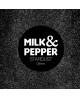 Obroża dla Psa Milk&Pepper Stardust Black Collier- czarna
