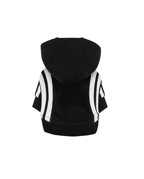 Dresowa Bluza dla Psa Puppy Angel BasicTape Hood T-shirt czarna