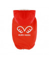 Zimowa kurtka dla wybradnych Piesków Puppy Angel Wing Padded Hooded Vest