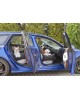 Fotelik samochodowy dla psa Lady print niebieski