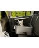 Fotelik samochodowy dla psa lub kota Mia LUX metallic szary