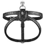 Szelki dla Pieska Stardust Harness Pink Milk&Pepper Black
