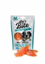 BRIT LETS BITE PIES 80g Filety z kurczaka