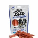 BRIT LETS BITE PIES 80g Stripsy z kaczki
