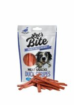 BRIT LETS BITE PIES 80g Stripsy z kaczki