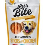 BRIT Let's Chewbones Sticks KURCZAK 80g